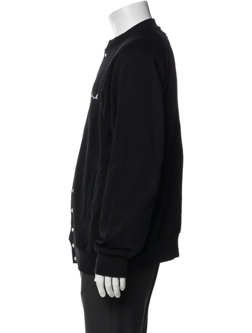 Agnes B. Graphic Print Bomber Jacket