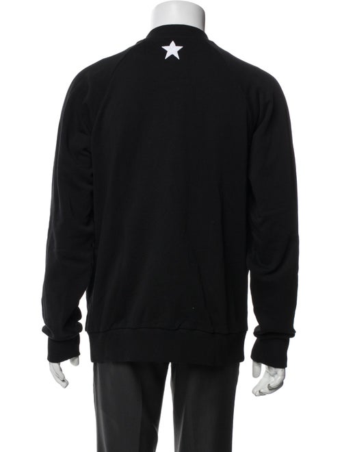 Agnes B. Graphic Print Bomber Jacket