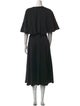 Agnes B. Crew Neck Midi Length Dress