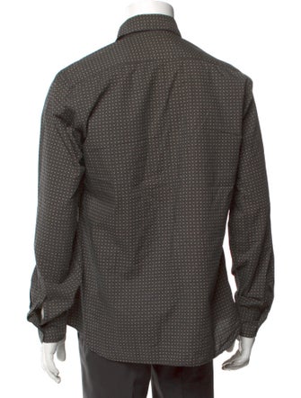 Agnes B. Plaid Print Long Sleeve Dress Shirt