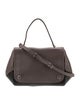 Agnes B. Leather Top Handle Bag