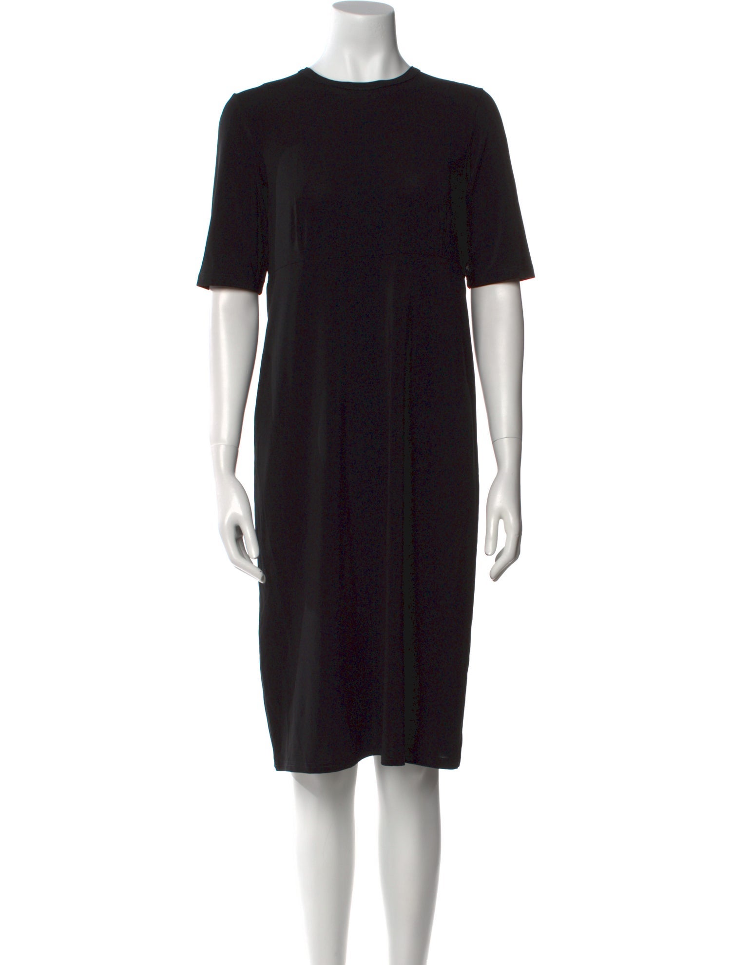 Agnes B. Crew Neck Knee-Length Dress