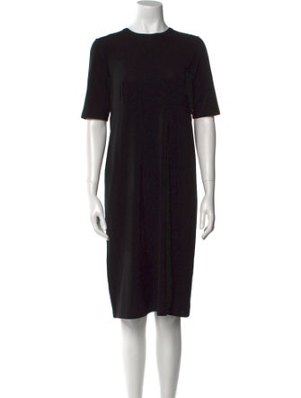 Agnes B. Crew Neck Knee-Length Dress