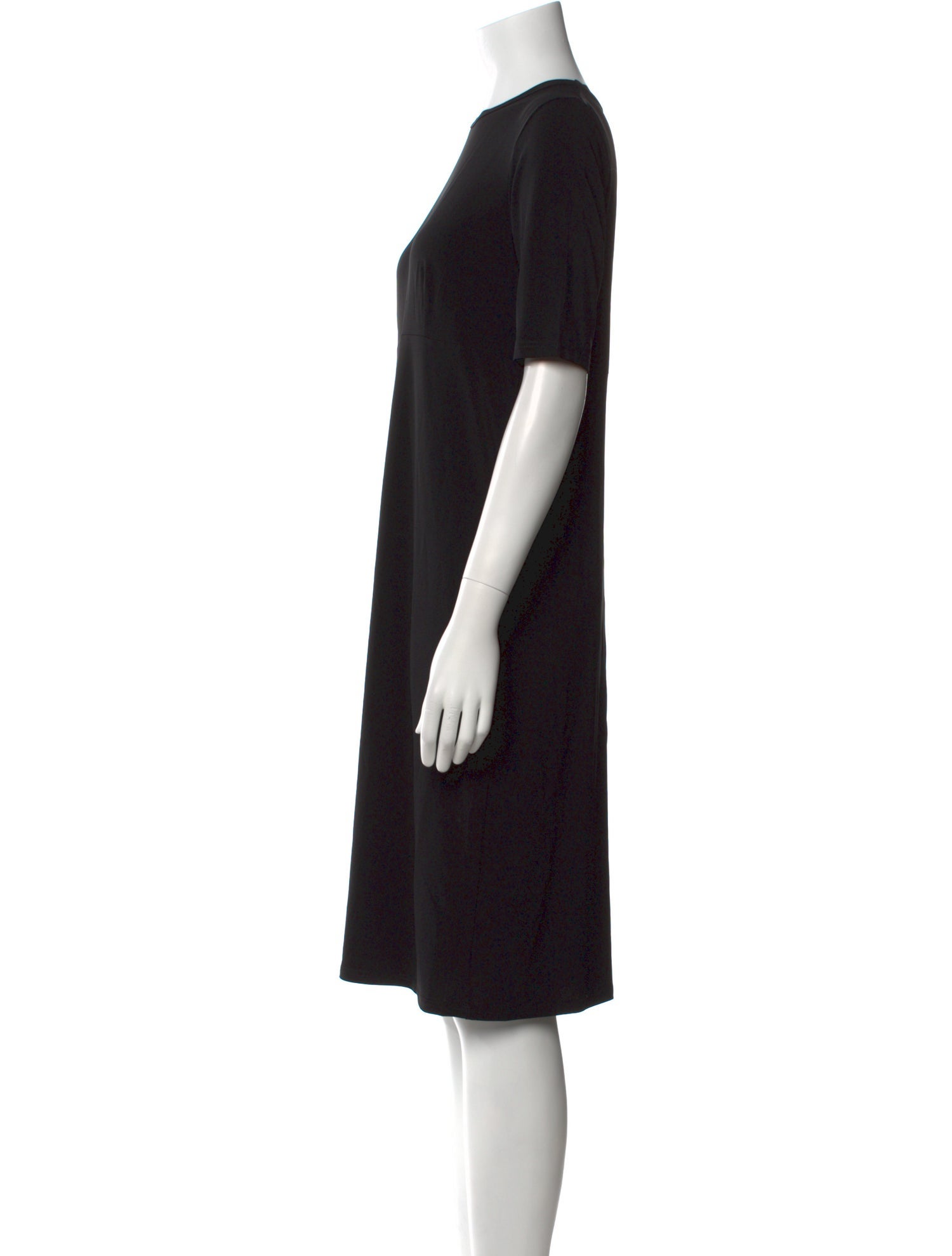Agnes B. Crew Neck Knee-Length Dress