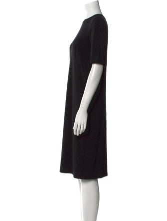 Agnes B. Crew Neck Knee-Length Dress
