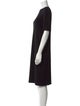 Agnes B. Crew Neck Knee-Length Dress