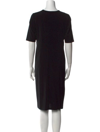 Agnes B. Crew Neck Knee-Length Dress