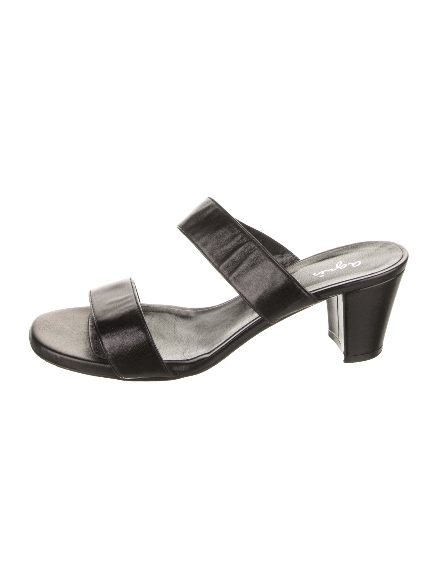 Agnes B. Leather Slides