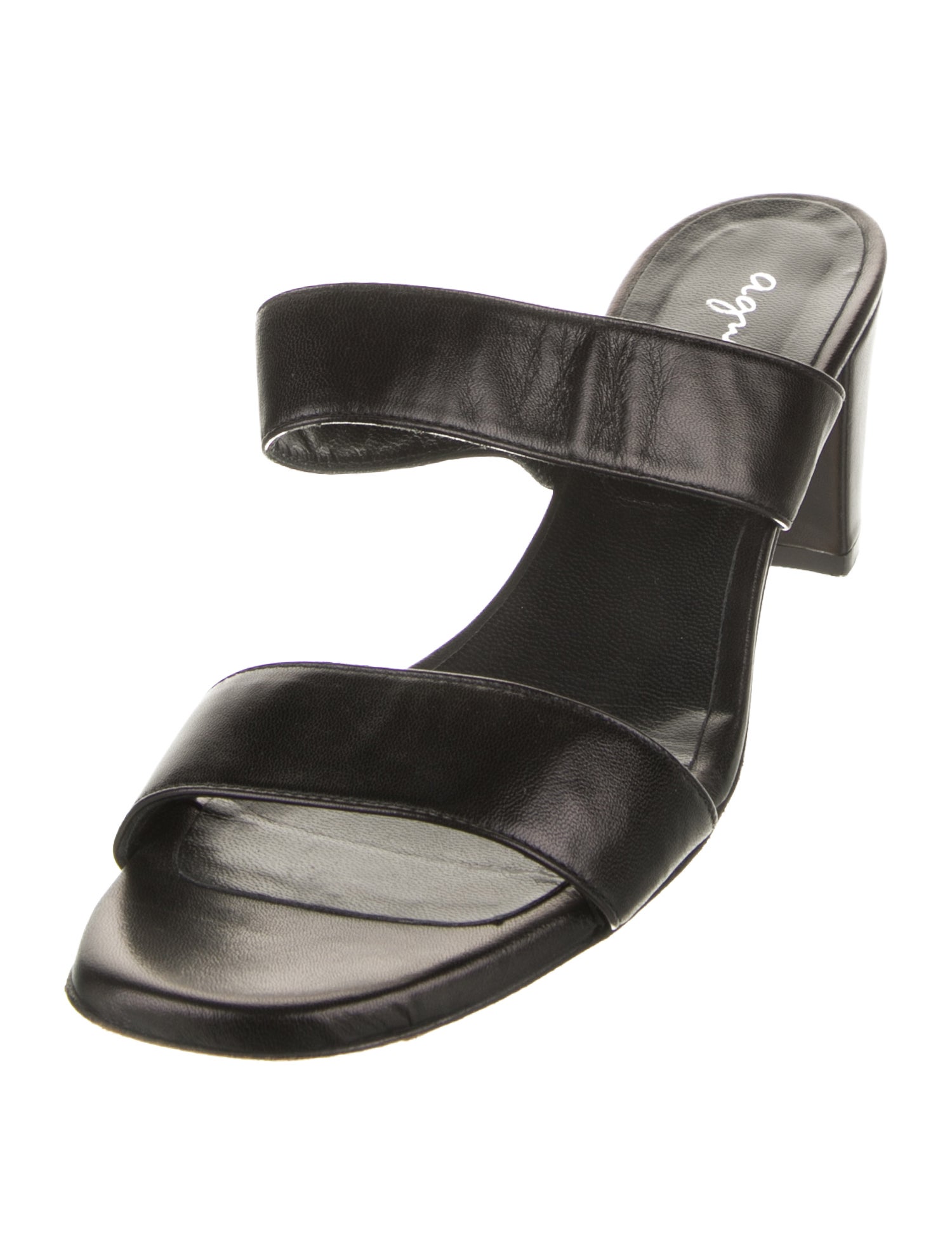 Agnes B. Leather Slides