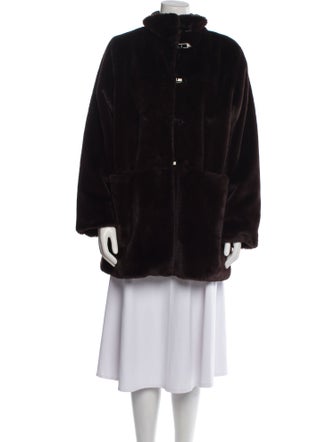 Agnes B. Faux Fur Coat