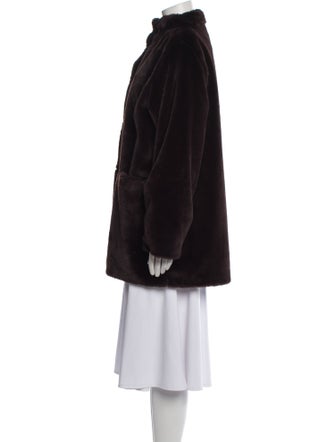 Agnes B. Faux Fur Coat