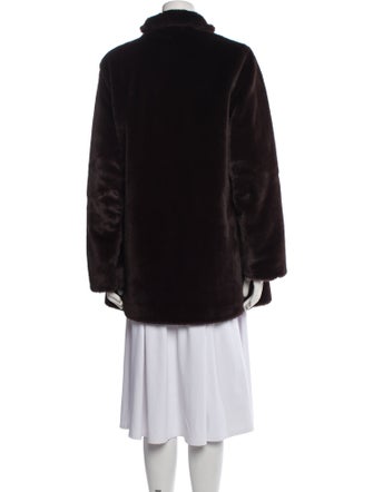 Agnes B. Faux Fur Coat