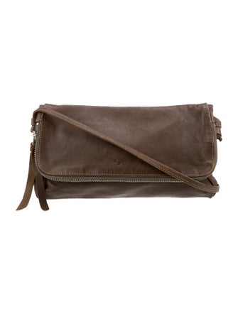 Agnes B. Leather Crossbody Bag