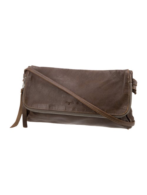 Agnes B. Leather Crossbody Bag