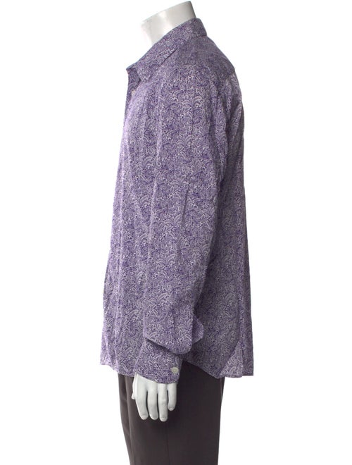 Agnes B. Printed Long Sleeve Dress Shirt