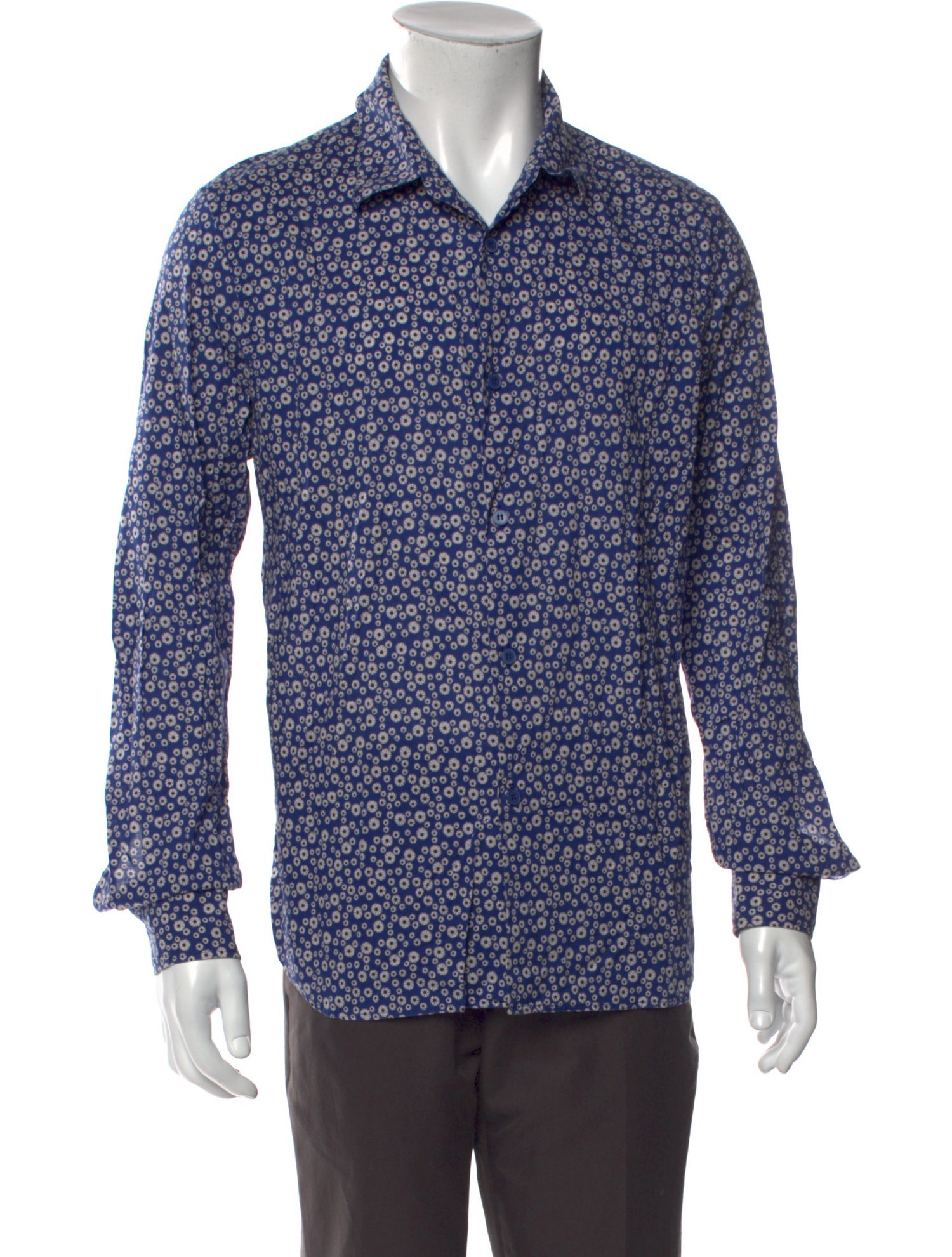 Agnes B. Printed Long Sleeve Shirt