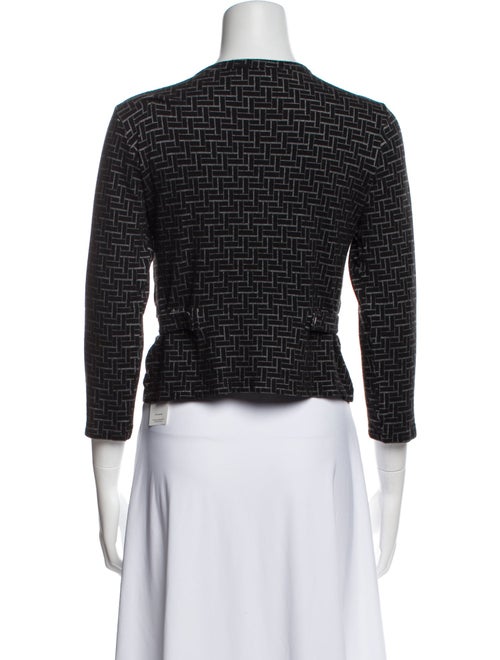 Agnes B. Printed Crew Neck Sweater