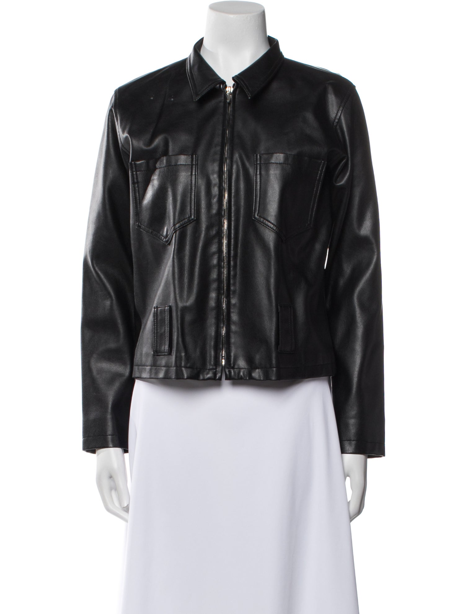 Agnes B. Vintage PVC Jacket