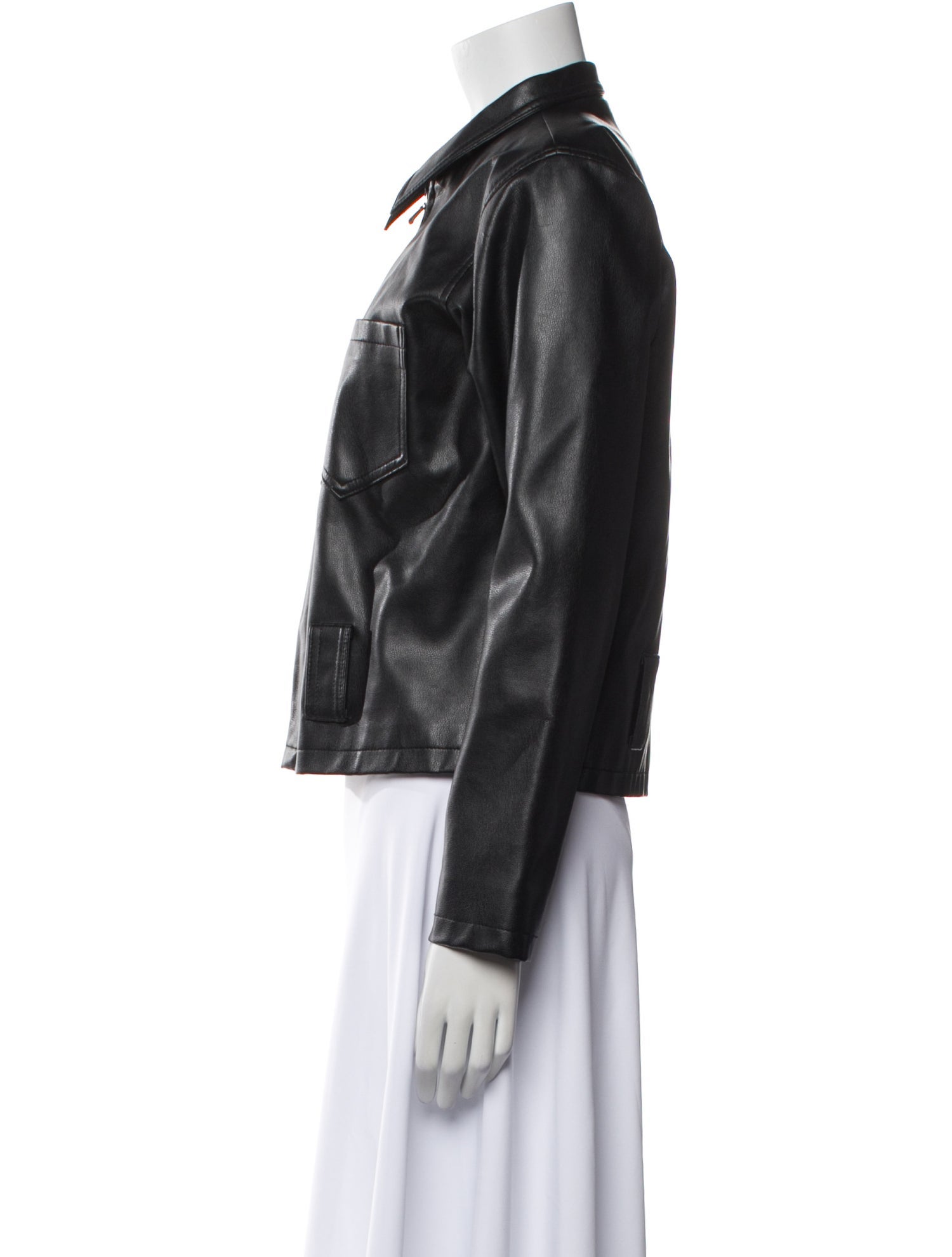 Agnes B. Vintage PVC Jacket