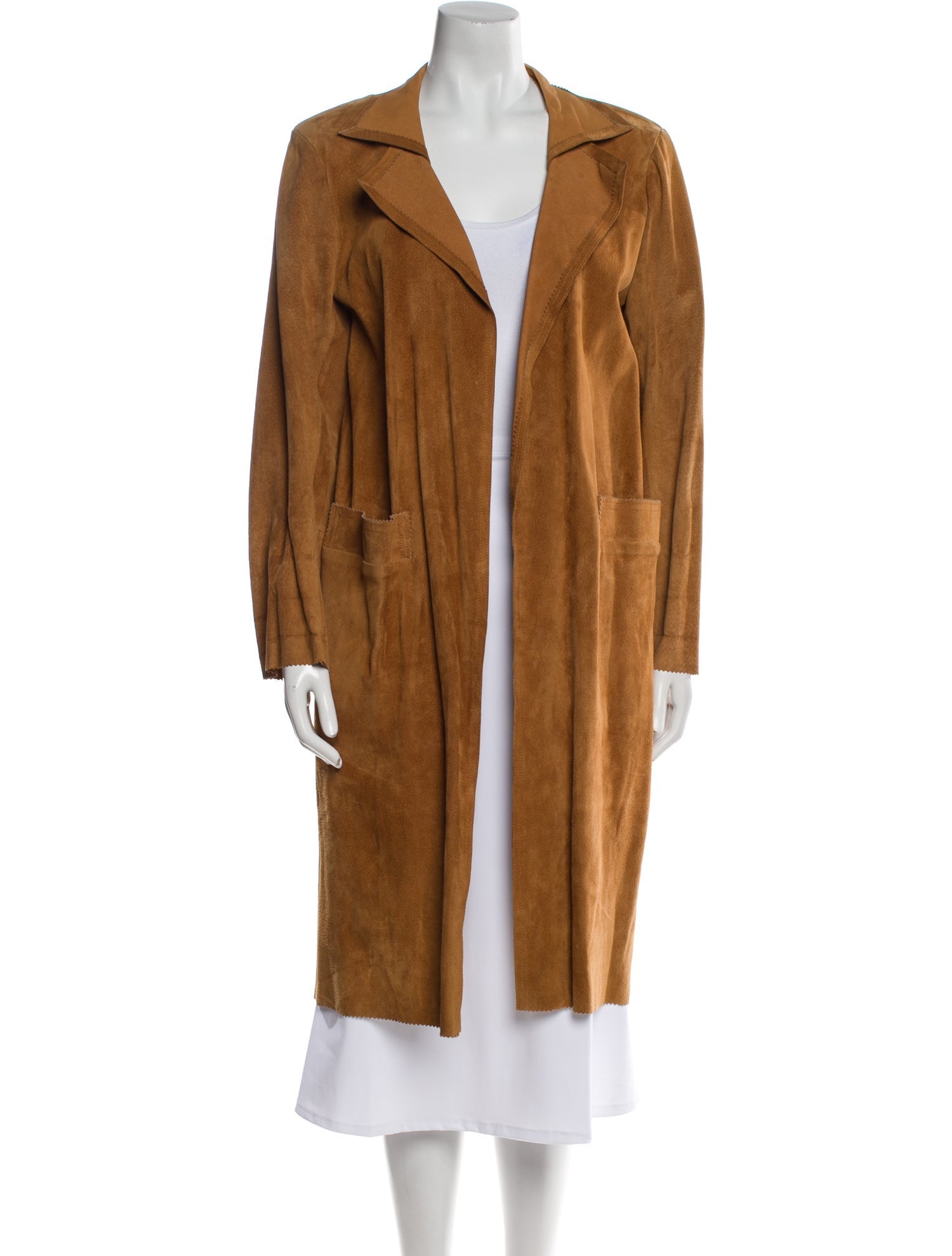 Agnes B. Leather Coat