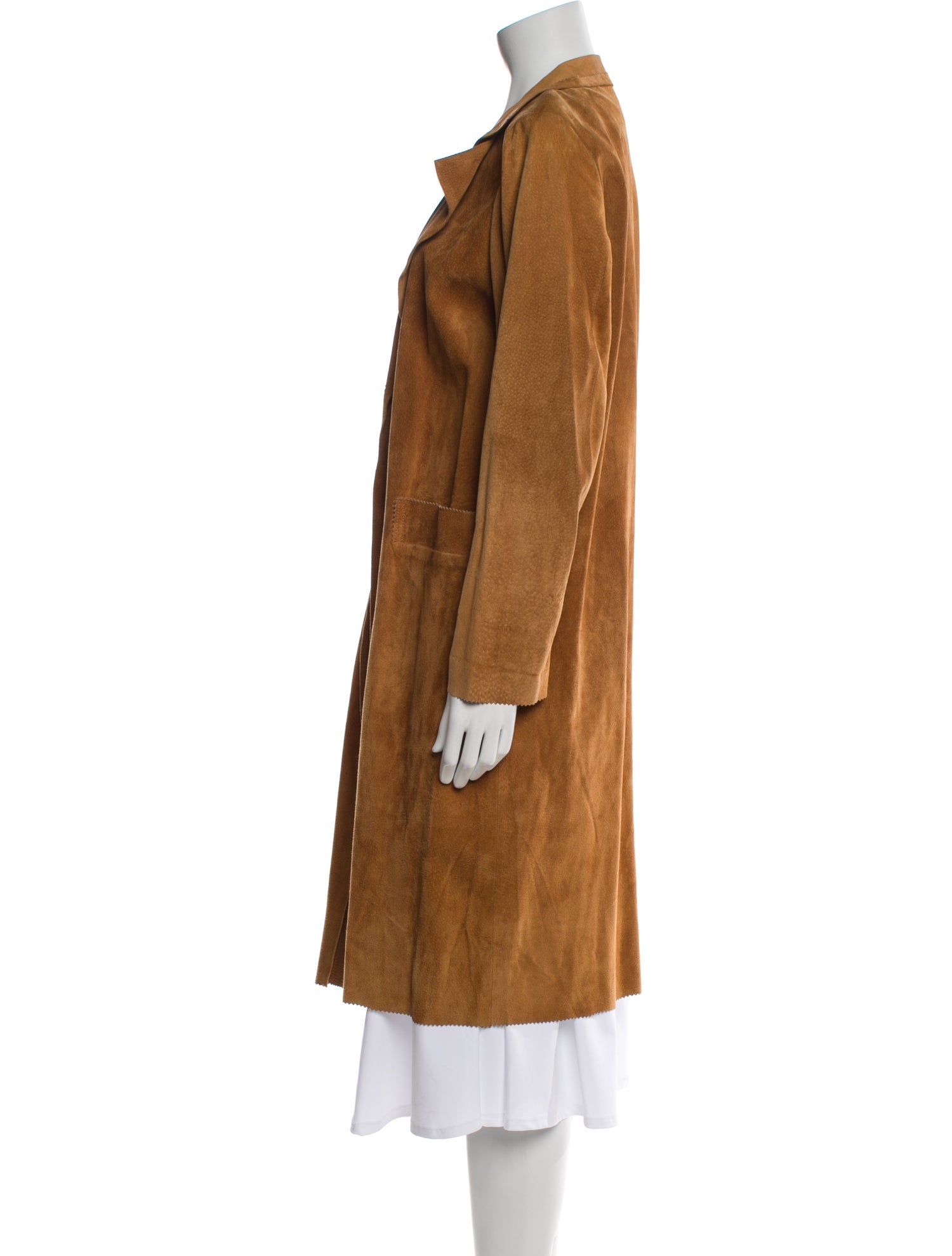 Agnes B. Leather Coat