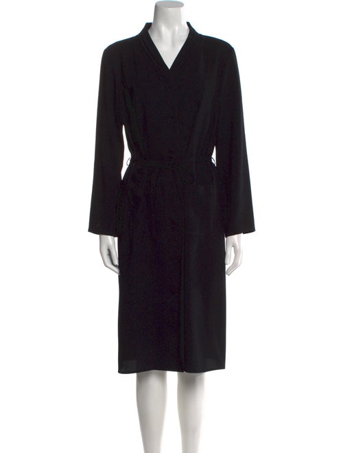 Agnes B. V-Neck Midi Length Dress