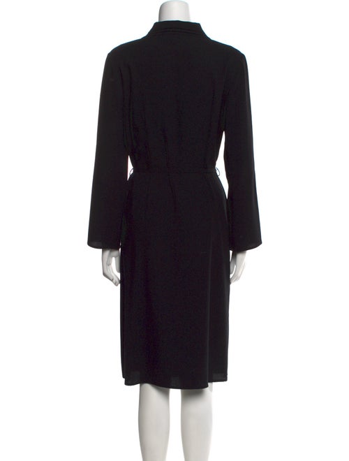 Agnes B. V-Neck Midi Length Dress