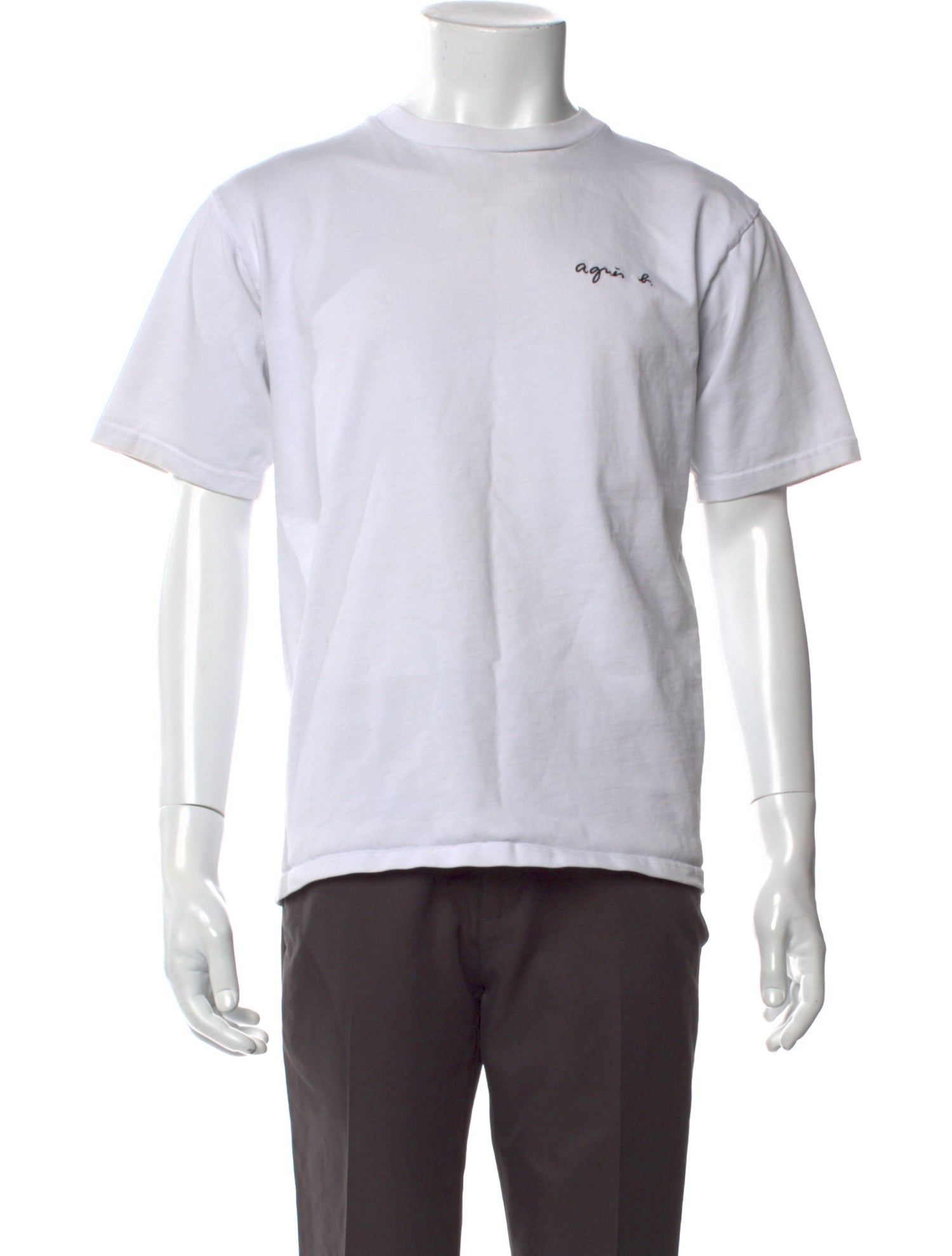 Agnes B. Graphic Print Crew Neck T-Shirt