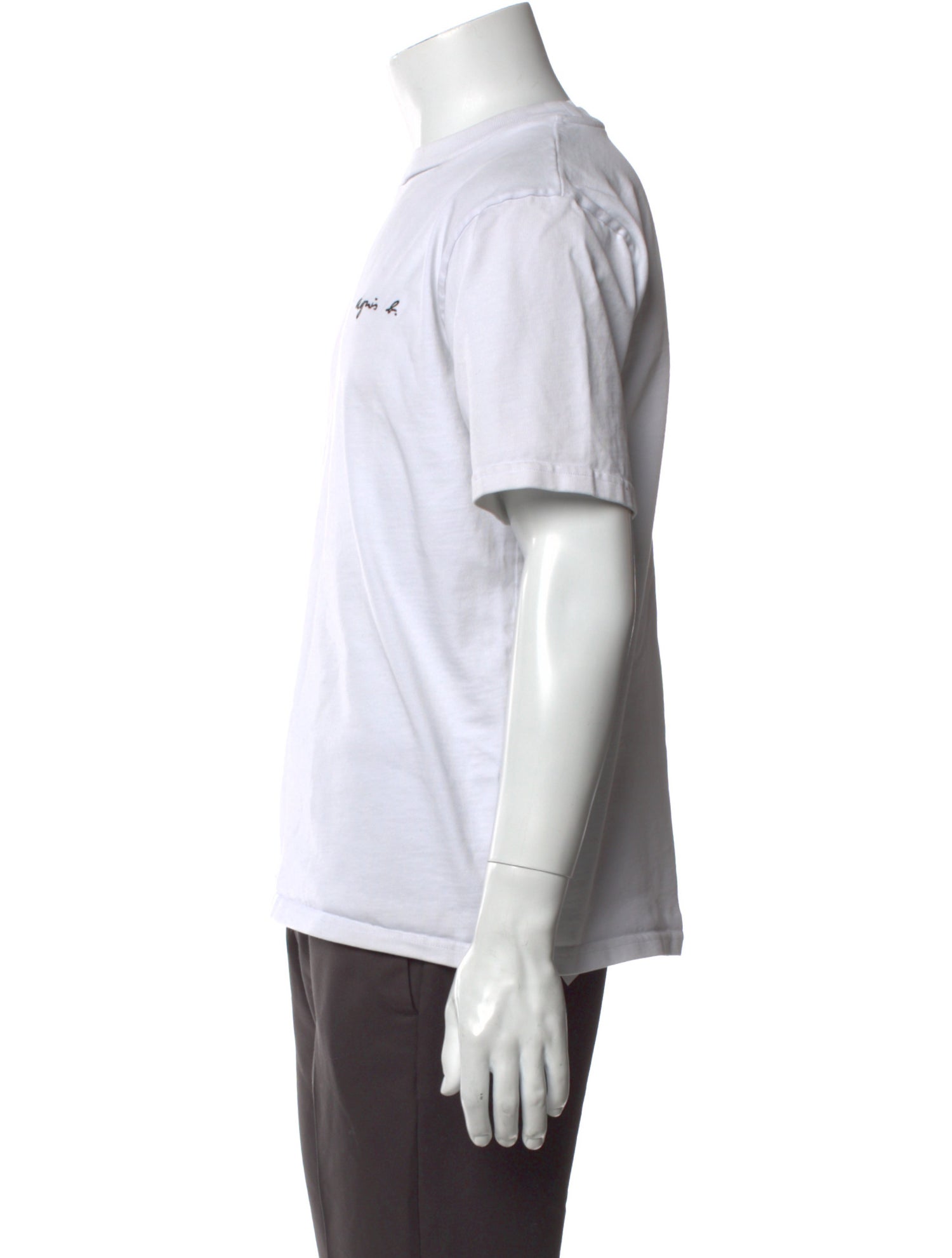 Agnes B. Graphic Print Crew Neck T-Shirt