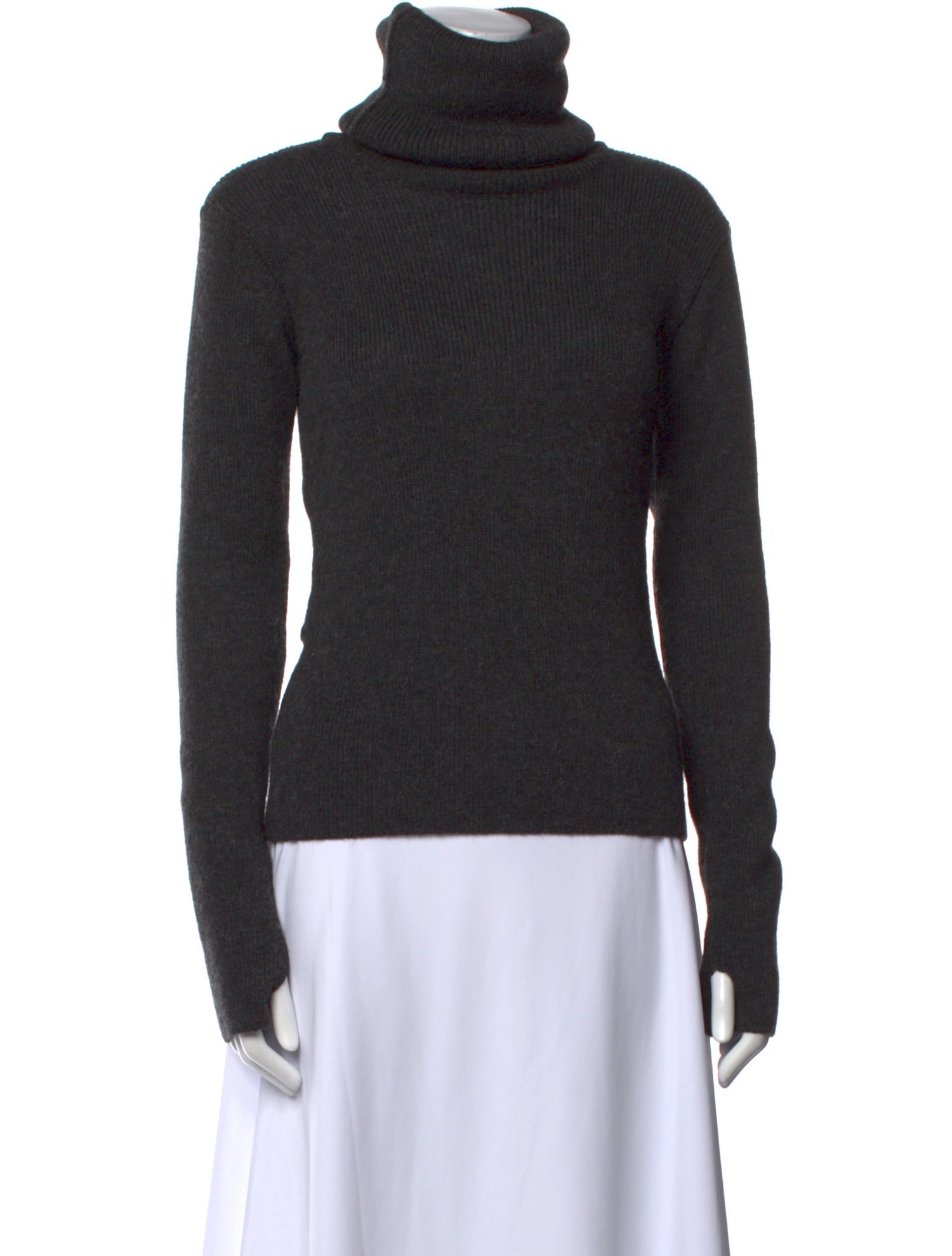 Agnes B. Baby Alpaca Turtleneck Sweater