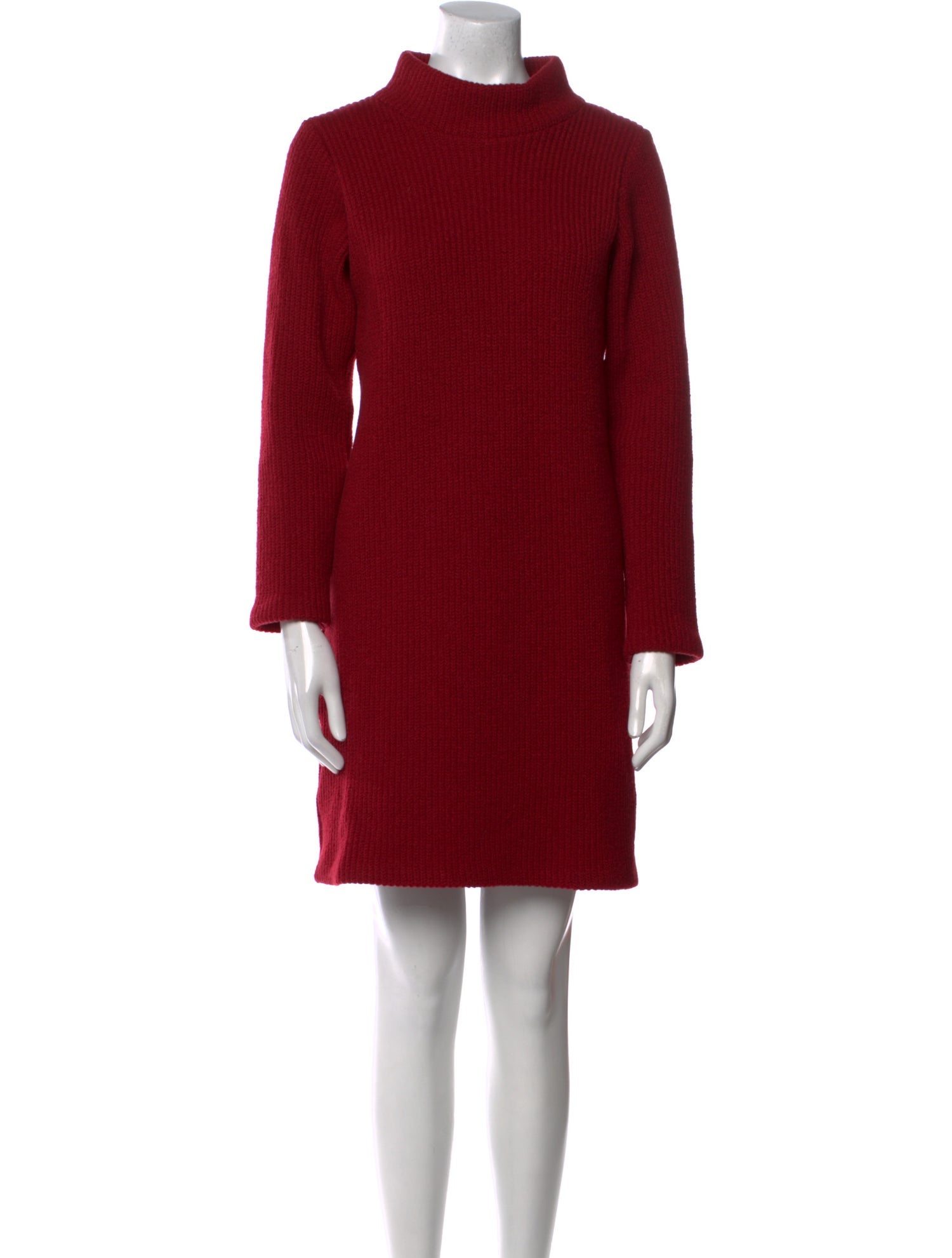Agnes B. Wool Knee-Length Dress