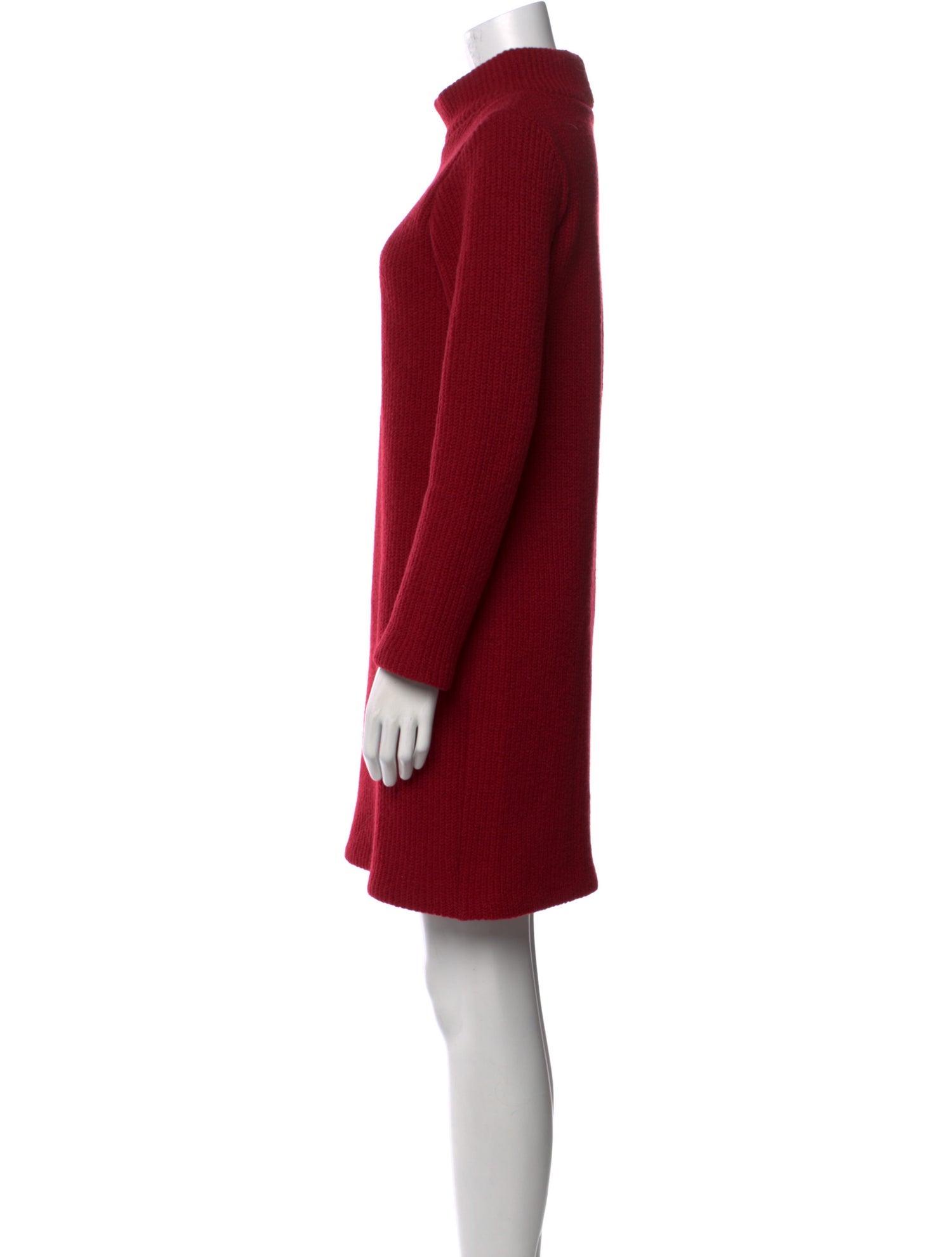 Agnes B. Wool Knee-Length Dress