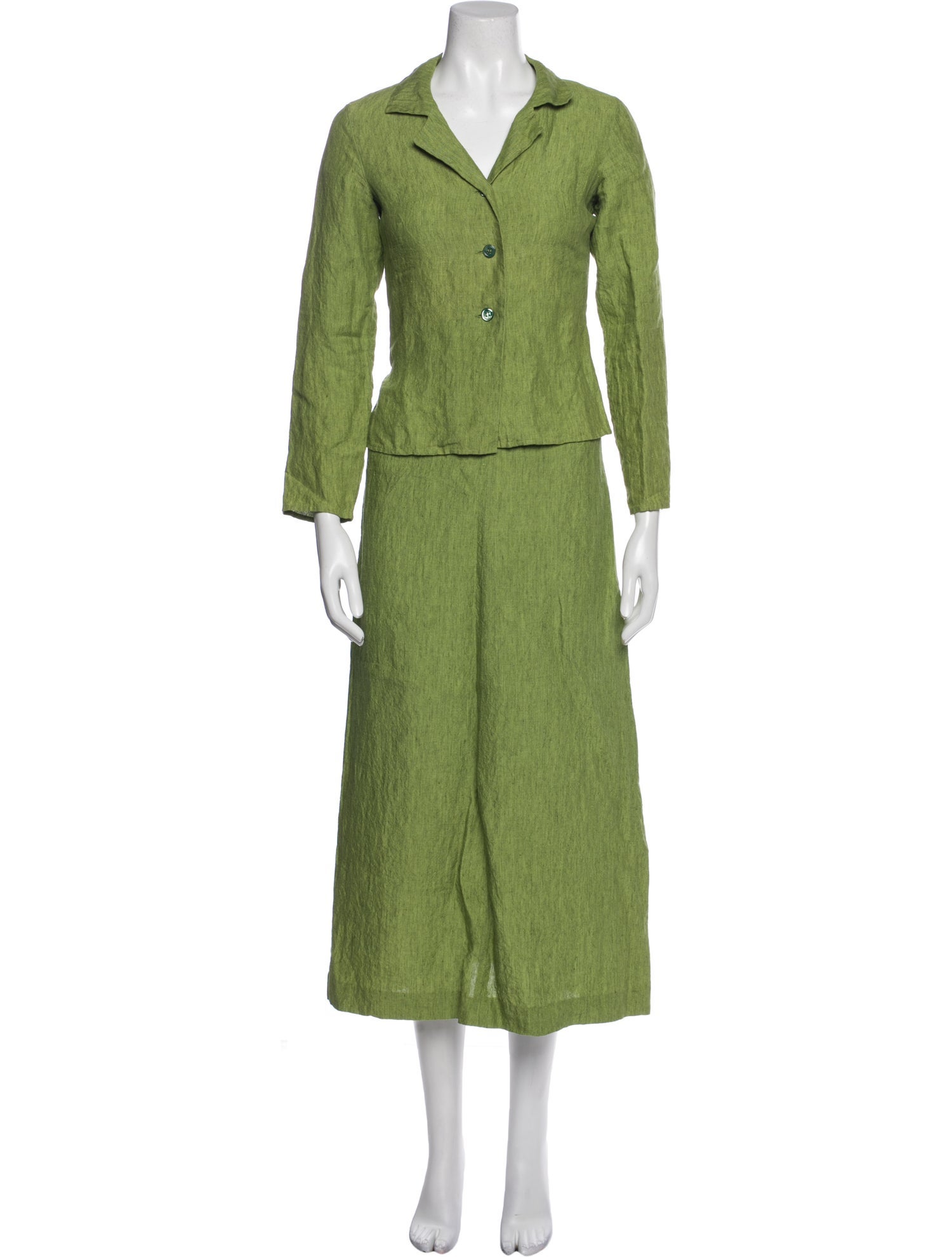 Agnes B. Linen Skirt Set