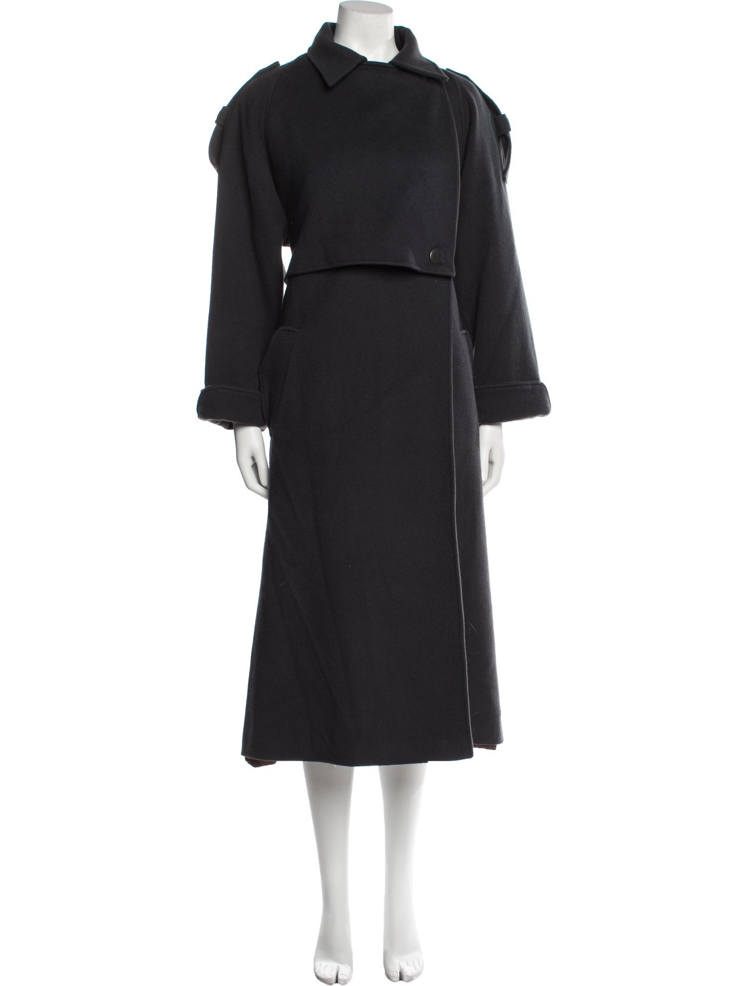 Ted Lapidus Cashmere Trench Coat