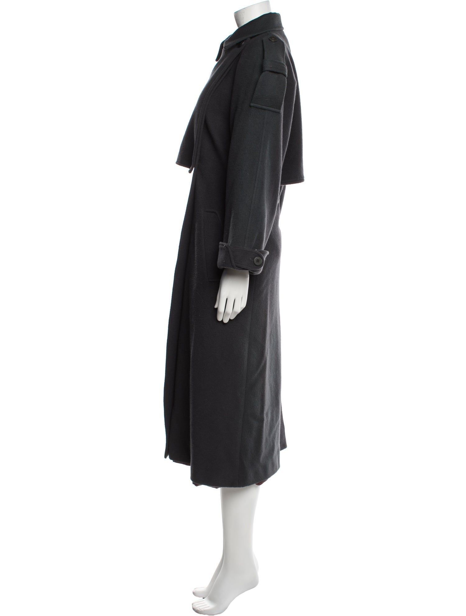 Ted Lapidus Cashmere Trench Coat