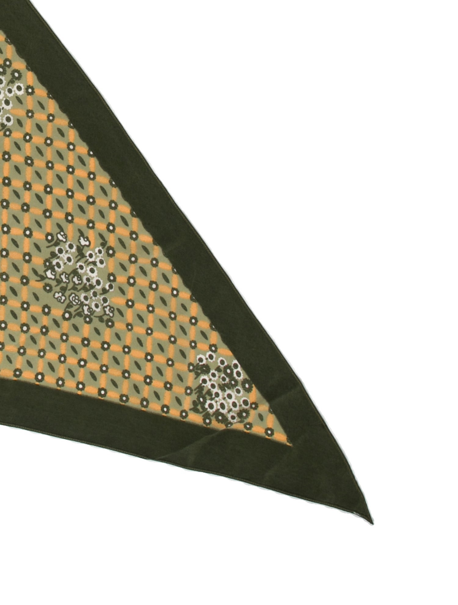 Ted Lapidus Silk Floral Print Scarf