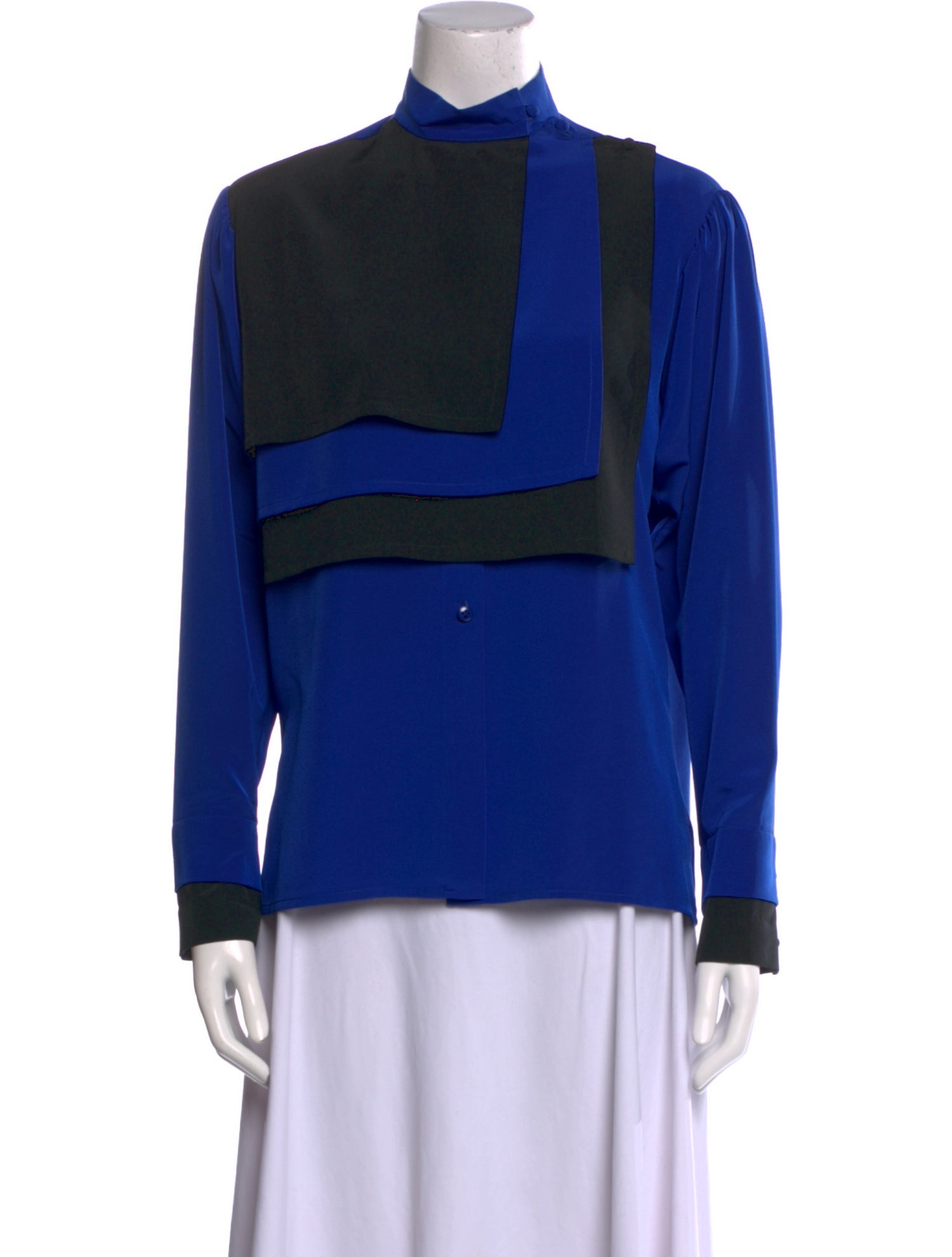 Ted Lapidus Vintage Colorblock Pattern Sweatshirt