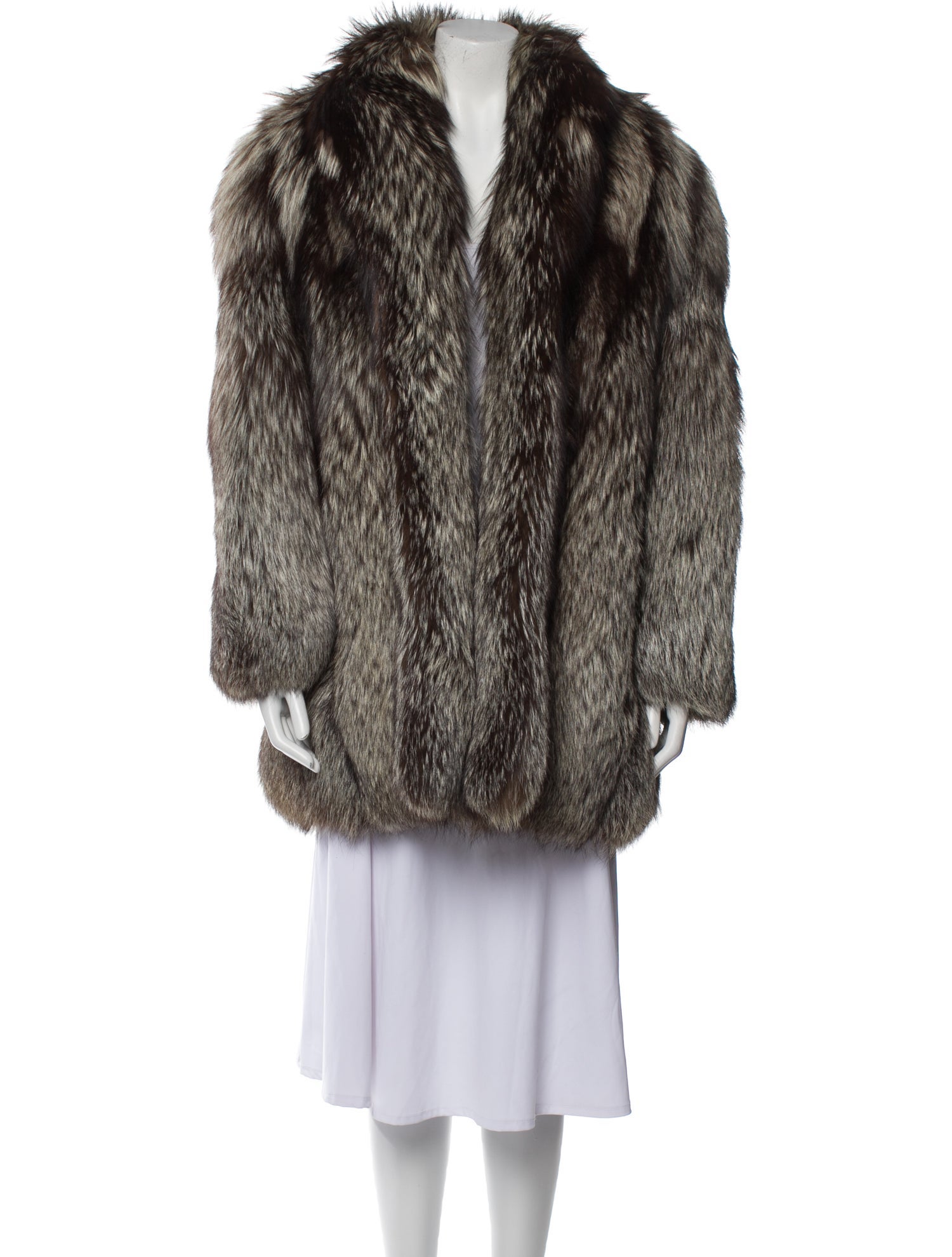 Ted Lapidus Fox Fur Coat