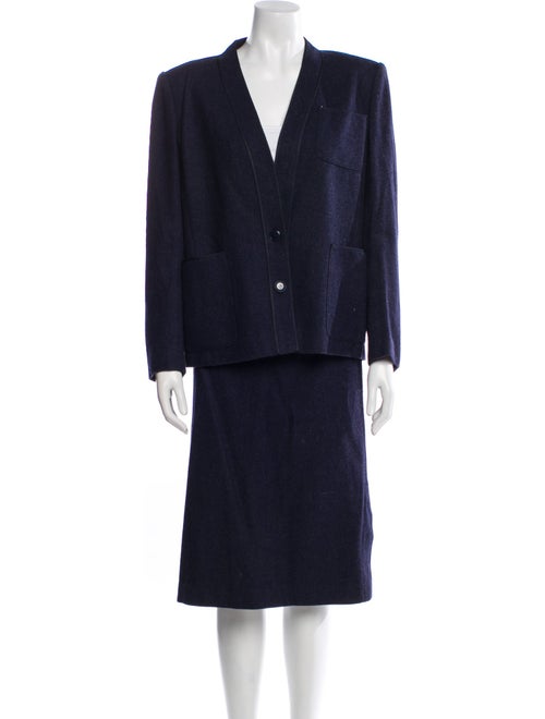 Ted Lapidus Wool Skirt Suit