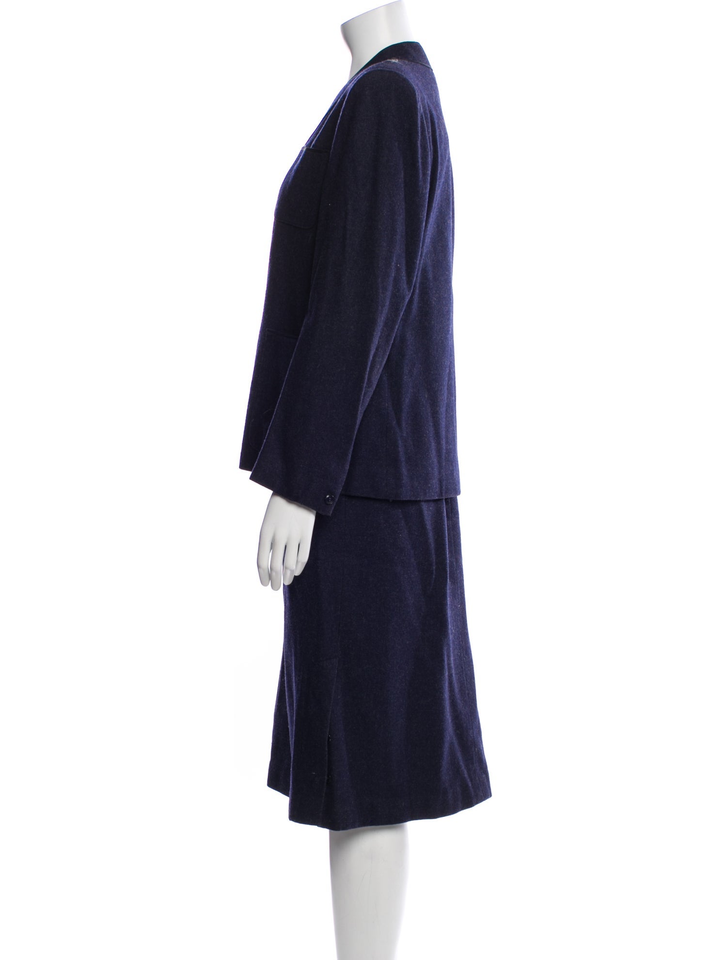 Ted Lapidus Wool Skirt Suit