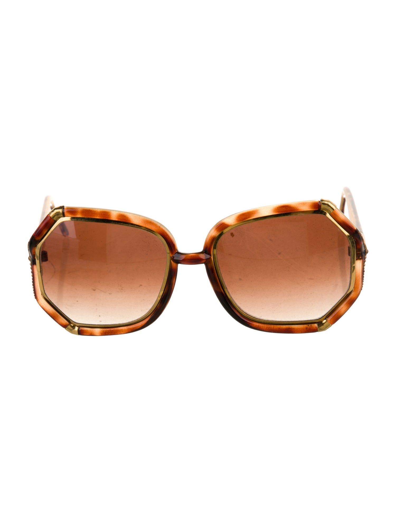 Ted Lapidus Oversize Gradient Sunglasses