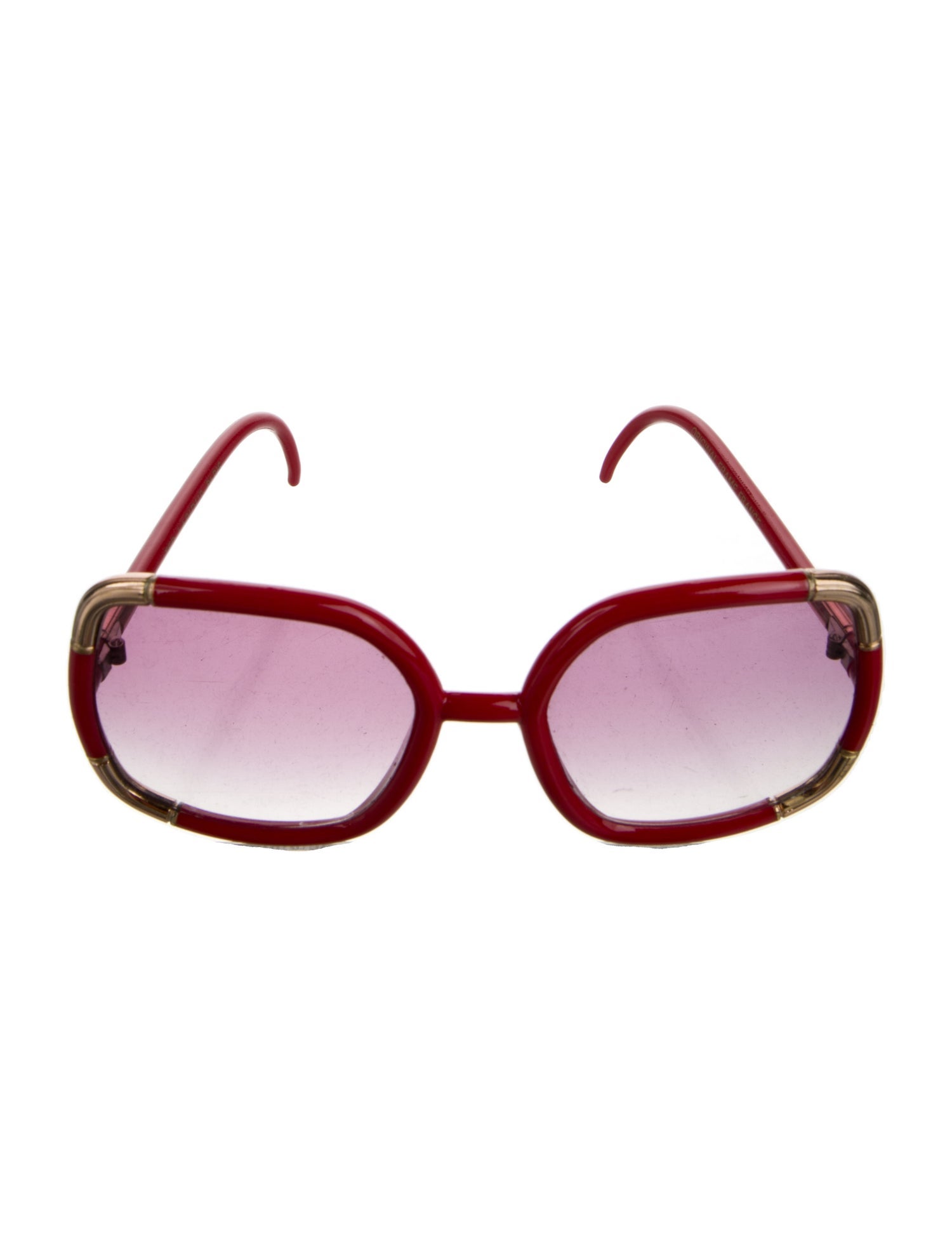 Ted Lapidus Oversize Tinted Sunglasses