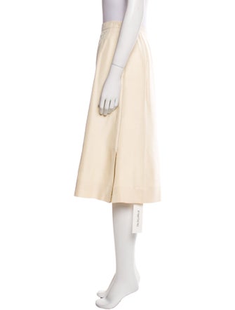 Ted Lapidus Silk Knee-Length Skirt