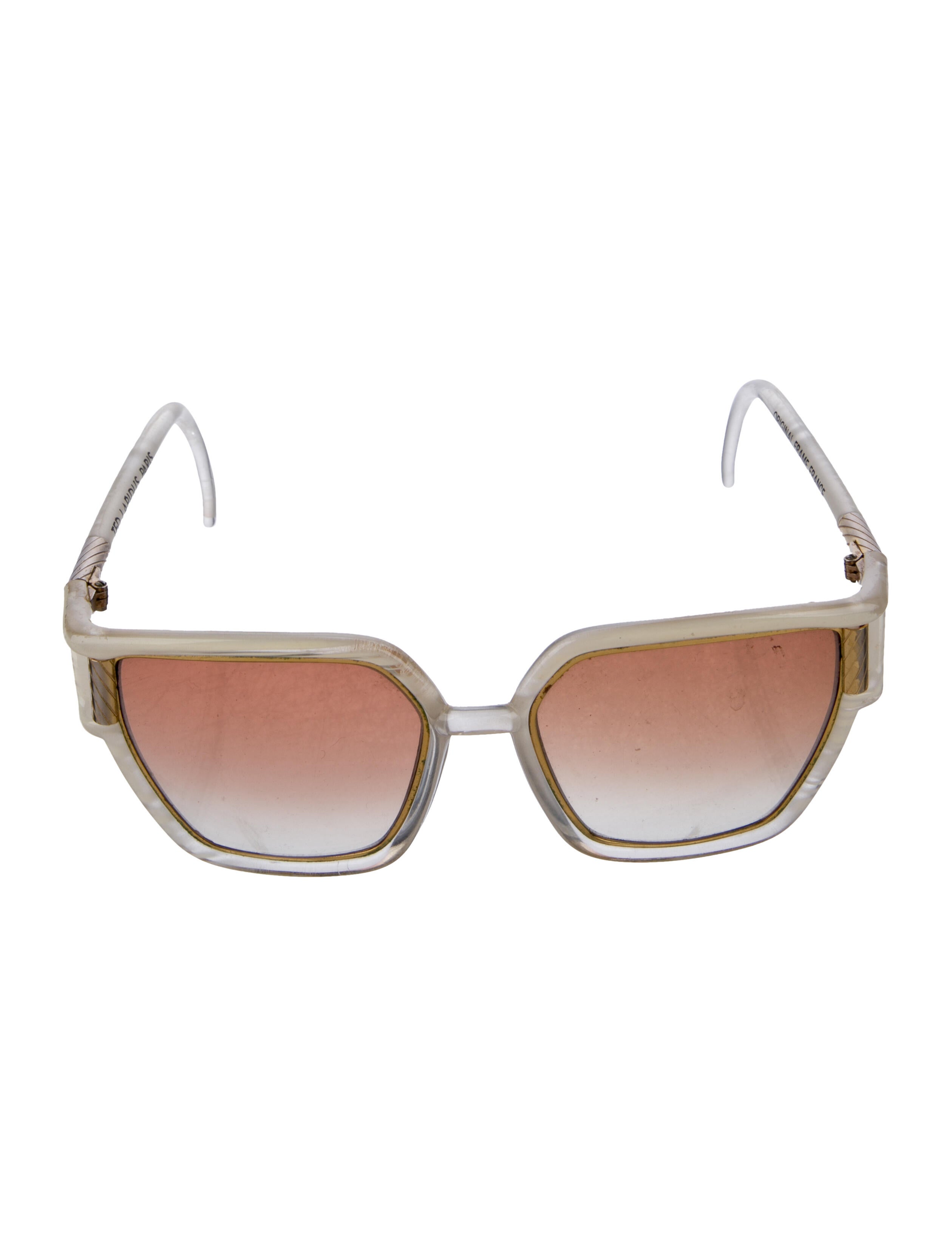 Ted Lapidus Square Gradient Sunglasses