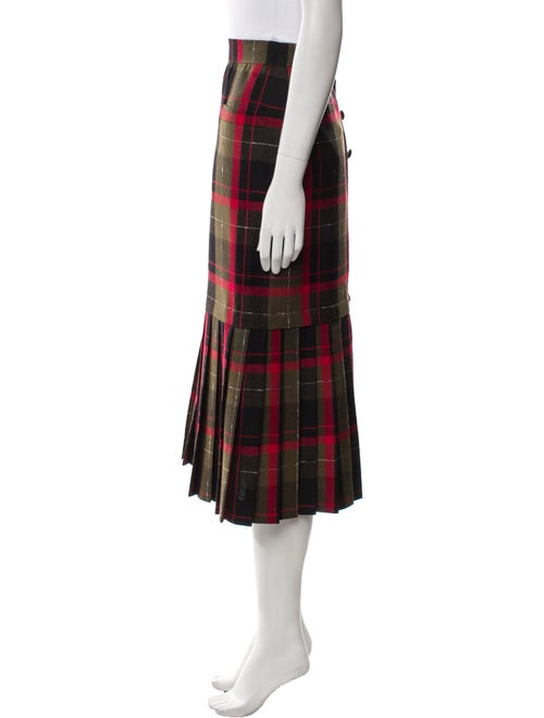 Ted Lapidus Wool Midi Length Skirt