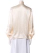 Ted Lapidus Silk Tie Neck Blouse