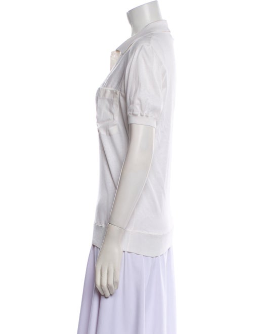 Ted Lapidus V-Neck Short Sleeve Polo