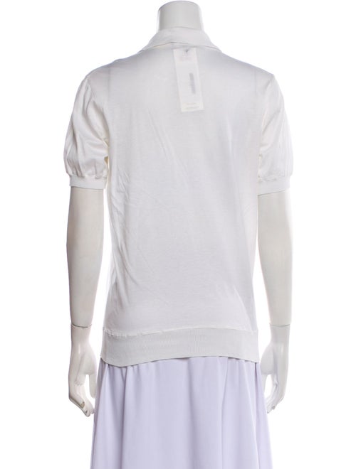 Ted Lapidus V-Neck Short Sleeve Polo