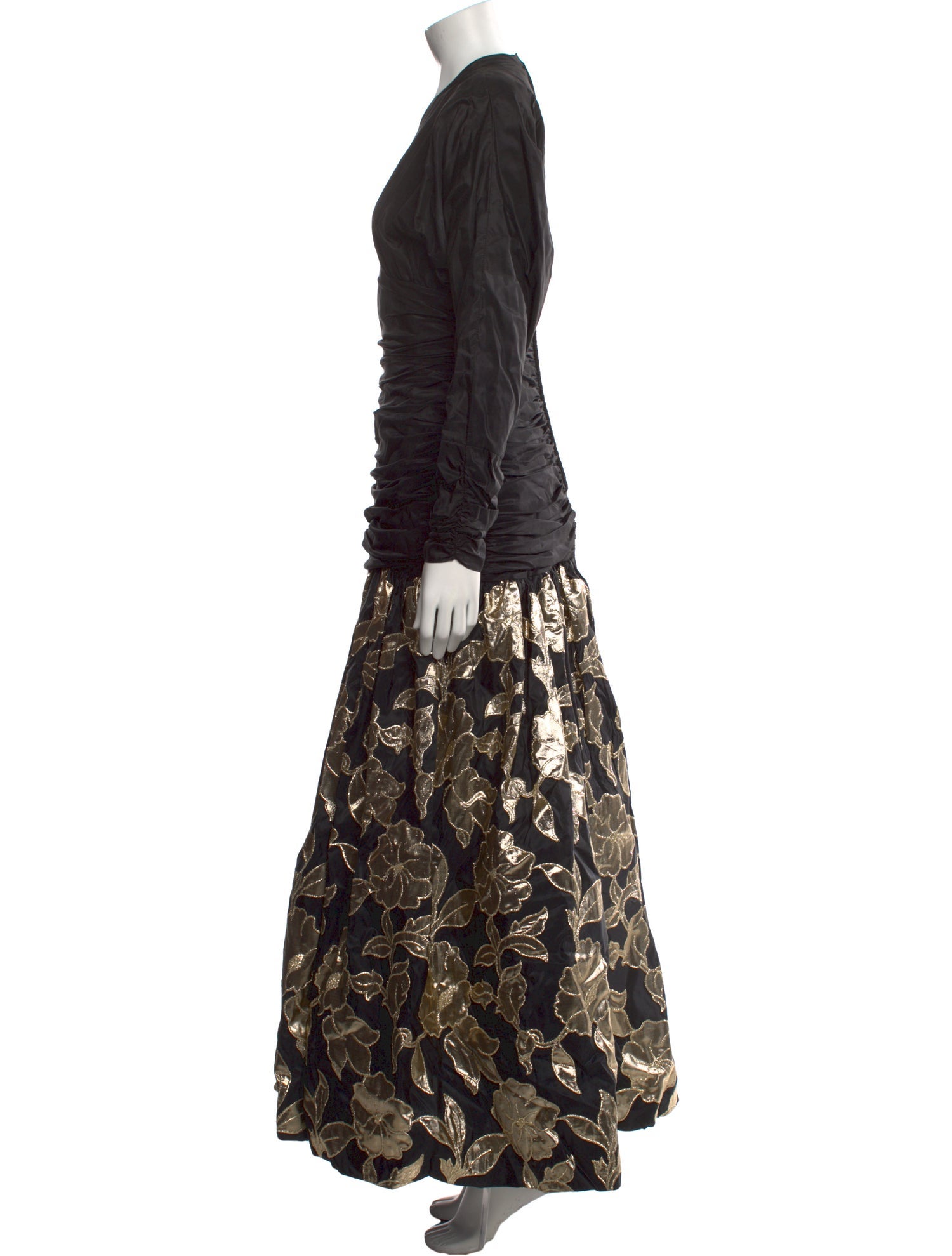 Ted Lapidus Silk Long Dress