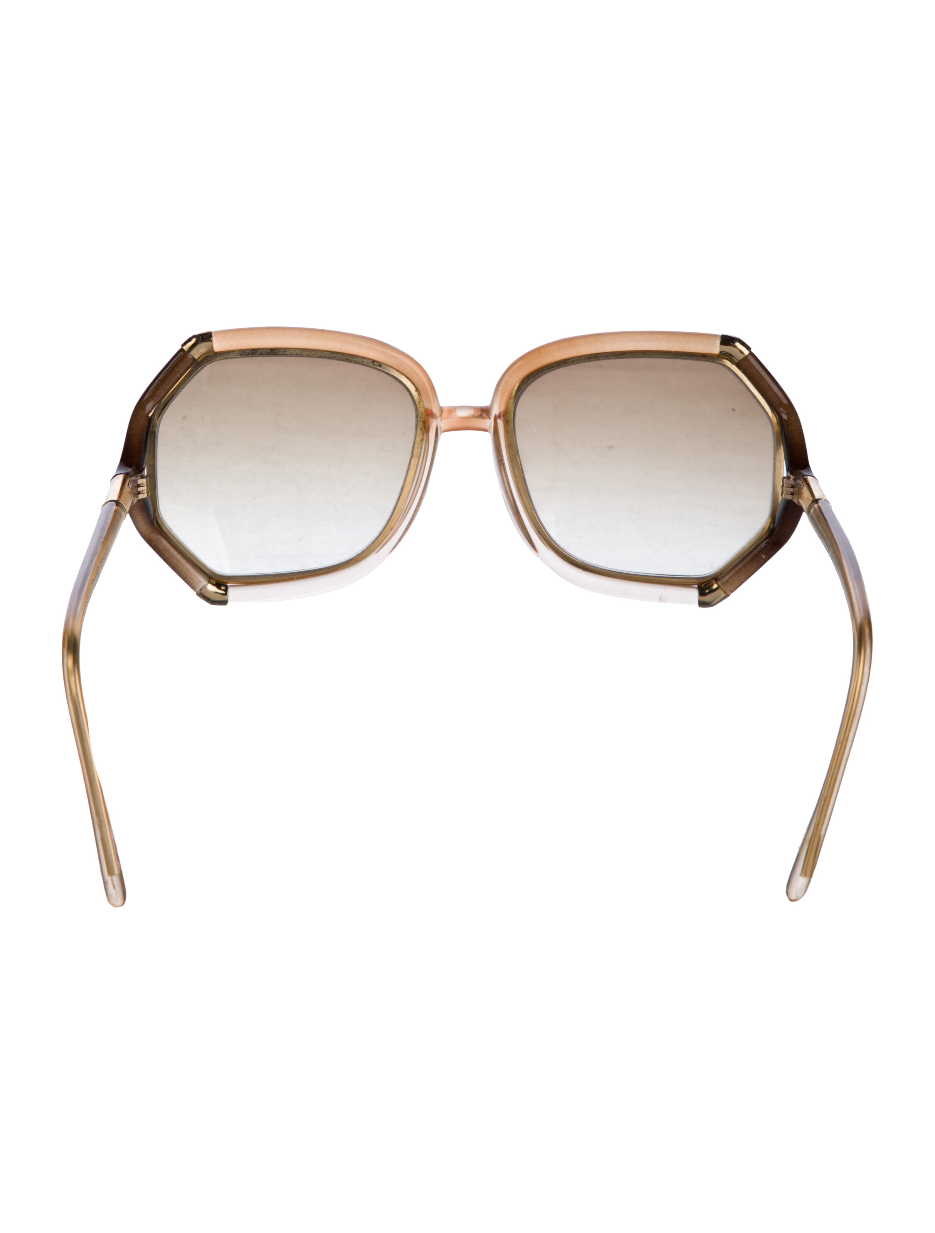Ted Lapidus Oversize Gradient Sunglasses